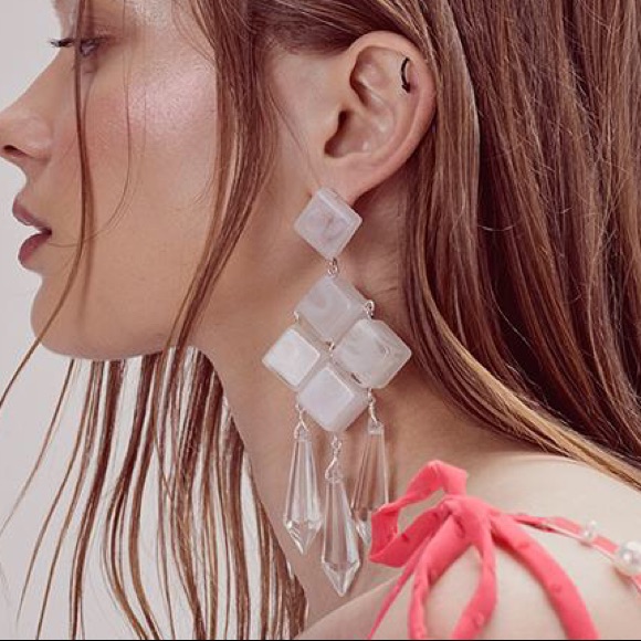 For Love & Lemons Gwen Earrings New